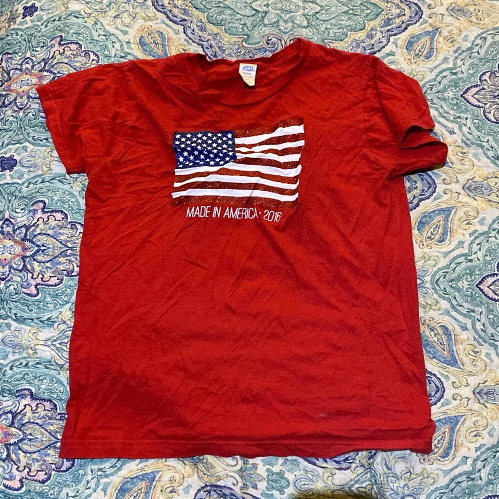 Made in the USA, M, Red